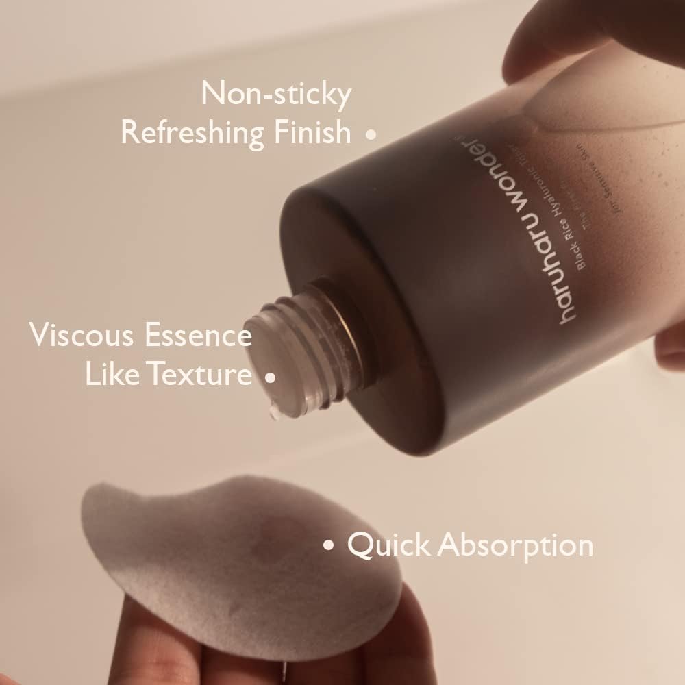 haruharu Wonder Black Rice Hyaluronic Toner for Sensitive Skin - Image 3